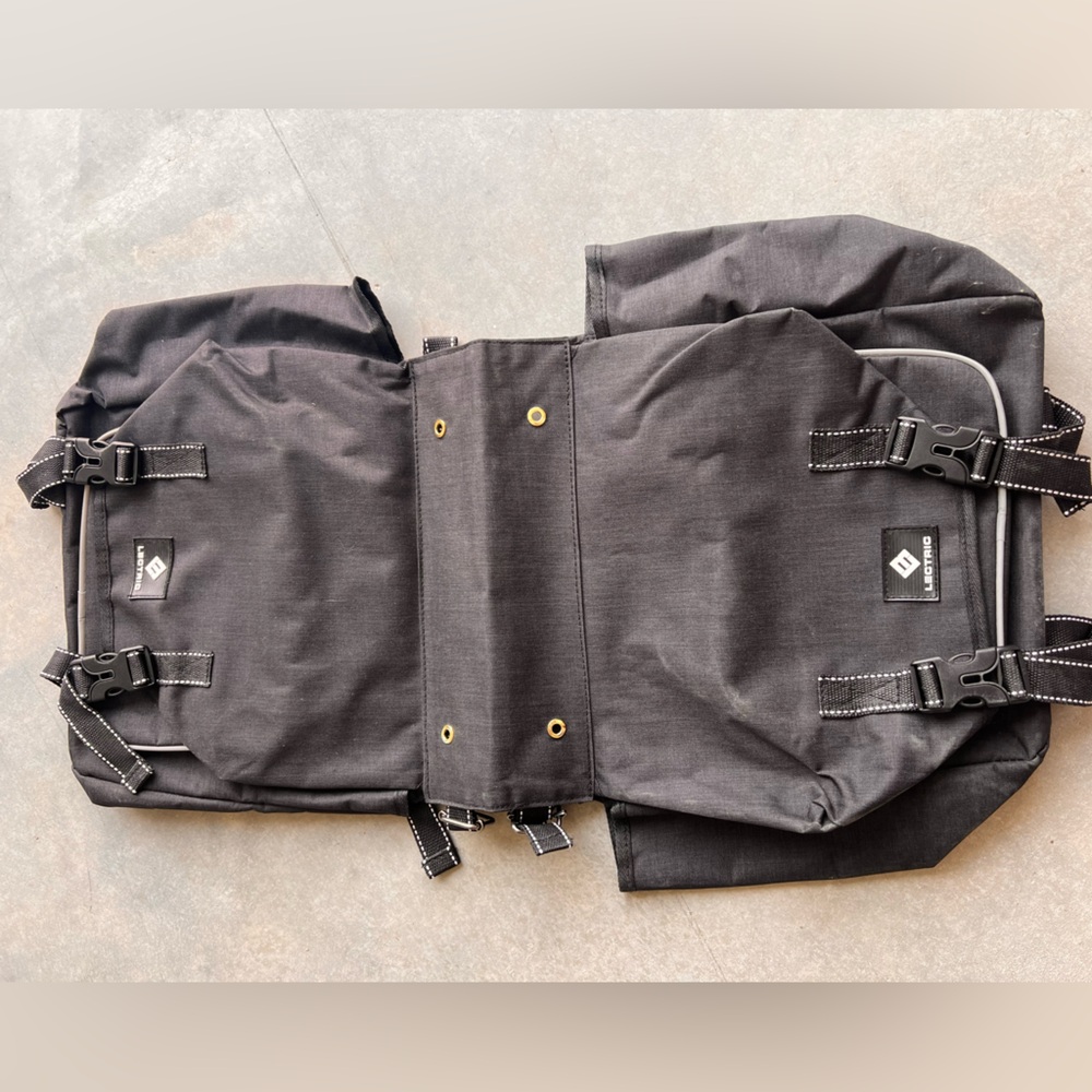 Lectric Bike Black Cargo Bag